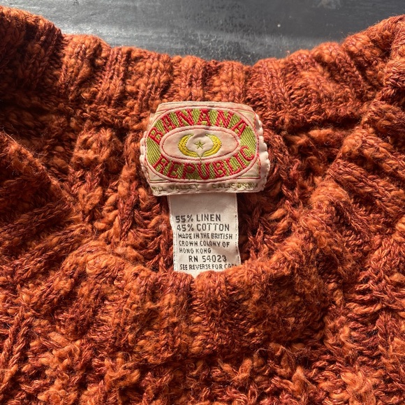Banana Republic Sweaters - vintage pumpkin spice color banana republic sweater